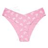 Ropa interior de yoga sin costuras fina invisible de una pieza con forma de V en la cintura, bragas de talla grande para mujer, edición limitada del Día de San Valentín