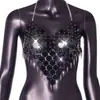 AYJ Fornecimento Transfronteiriço Europeu e Americano Verão 2026 AliExpress EBAY Camisola Sexy com Lantejoulas Y806