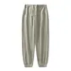 Pantalones de Chándal de Felpa de Doble Capa y Doble Hilo para Hombre, Temporada de Primavera, Hechos a Medida por el Fabricante, Pantalones Rectos de Peso Pesado de 340g, Pantalones Casual Versátiles
