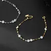 Pulseira Retrátil Nalan S925 Prata Esterlina Lábios com Diamante Redondo Simples de Luxo Leve Atmosfera Gentil Elegante com S8914