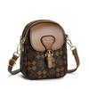 Bolsa Bolsa Transversal Feminina 2025 Nova Bolsa para Celular de Alto Valor Mini Bolsa Feminina Versátil Estampada Exquisita Bolsa Transversal