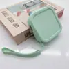 Bolsa de Armazenamento de Silicone Multifuncional Popular com Zíper Porta-Moedas Porta-Batom Porta-Cartão Conveniente Bolsa para Chaves Bolsa para Armazenamento de Fones de Ouvido