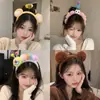 Diadema de Peluche Especial para Lavado Facial Coreano Diadema Exquisita de Alta Gama para Chicas Pinza para el Cabello Esponjosa Pinza para el Cabello Goma para el Cabello Tocado