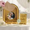 Caja de regalo de tarjeta de felicitación de madera nueva más vendida transfronteriza, suministros de boda, caja de tarjetas de presentación calada, caja de registro, caja de regalo de boda de madera