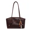 Bolsa Grande da Moda para o Dia a Dia para Mulheres 2025 Outono Nova Casual Simples Bolsa Tote Versátil de Ombro/Axila