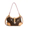 Bolsa de mão pequena elegante para mulheres 2026 novo padrão vintage bolsa tote versátil bolsa de balde bolsa de ombro transversal moderna