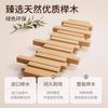 Perchero de Pared de Madera Maciza con Forma de Tecla de Piano Gancho de Pared Dormitorio Puerta de Entrada Trasero Estante de Almacenamiento Perchero sin Perforaciones