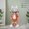 Luxo Leve Astronauta Astronauta Enfeites Sala de Estar Quarto Armário de Vinho Armário de TV Estante Decoração de Casa Presentes Criativos