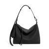 2026 Nuevo Bolso de Hombro Minimalista de Cuero Genuino de Estilo Nicho, Bolso Tote de Gran Capacidad para Viajes Diarios, Bolso de Axila de Moda de Alta Gama