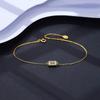 Pulsera de plata 925 PAG & MAG para niña, con incrustaciones de circonita de fábrica, joyería sencilla y de moda para comercio exterior transfronterizo al por mayor