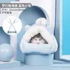 Fábrica directa Pet Shangtian nido de algodón para hámster nido cálido de Navidad suministros de invierno casa nido para dormir oso dorado