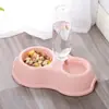 Comedero para Gatos Transfronterizo Acero Inoxidable Bebedero para Mascotas Doble Tazón Anticaídas Antideslizante Comedero para Perros Comedero para Gatos Comedero para Perros Comedero para Gatos Suministros para Gatos
