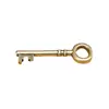 Llave antigua creativa de latón pequeño colgante llave artesanías metálicas cobre puro pareja pequeños accesorios pequeño regalo de cobre