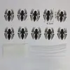 Cartão de decoração de bolo teia de aranha plug-in Decoração de bolo Homem-Aranha mesa de sobremesas bandeira 3G teia de aranha plug-in