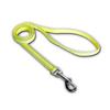 Coleira de nylon refletiva de cor fluorescente personalizada para cães, coleira para animais de estimação, coleira para cães pequenos, médios e grandes, corrente para passeio