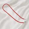 Estilo Coreano Febre Mesmo Estilo Retrô Alta Qualidade Estilo Francês Shijia Pérola Fivela de Encaixe Colar Luxo Leve Nicho Corrente da Clavícula