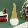 Artesanato de Madeira Personalizado Transfronteiriço para o Natal Enfeites de Papai Noel e Rena Decorações para Festas em Casa