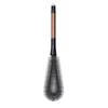Cepillo Limpiador para Licuadora Doméstica con Mango Largo, Cepillo Desmontable para Popotes, Cepillo para Ranuras de Tapa de Vaso, Cepillo para Vaso Dos en Uno con Textura de Madera de Nogal