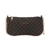 Bolsa Pequeña Cuadrada Portátil de Textura Lujosa Ligera al por Mayor para Mujer 2025 Otoño Nueva Bolso de Hombro con Cadena a Cuadros Bolso de Axila para Viajero