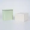 Caja Metálica Estilo Macarrón con Tapa Abatible, Adecuada para Imprimir Logos, Disponible en Tamaños Grande, Mediano y Pequeño, Empaque Cuadrado Portátil para Regalo de Té