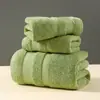 Conjunto de toalhas de banho de algodão 3 peças toalha macia absorvente banheiro cozinha toalha de mão comércio exterior conjunto de toalhas transfronteiriço