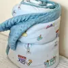 Manta beanbag tejida de grado para bebé Clase A, manta de confort para niños, colcha de forro polar beanbag cálida para primavera y otoño, suministro al por mayor