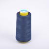 Hilo de Coser Liuqing Colorido Número 402 3000 Yardas Azul Hilo de Coser Colorido de Alta Velocidad Fábrica de Ropa Overlock 402 Rollo Grande