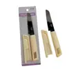 Conjunto de facas de fruta Chunmei 8430 em aço inoxidável, descascador de melão e frutas, faca para frutas e vegetais, faca de fruta portátil para casa e dormitório