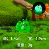 Decoración Luminosa de Animales Creativos Transfronteriza Oruga Planta en Maceta Micro Paisaje Decoración Resina Adorno DIY Figura Pequeña