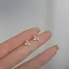 Aretes de Aleación para Estudiantes Mujeres Diseño Nicho Simple Aretes de Alta Gama 2023 Nuevos Aretes de Moda Estilo Ins