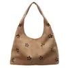 Bolso de Mano Casual Transfronterizo para Mujer 2025 Otoño Nuevo Estilo Retro para el Trabajo y el Viaje Bolso de Hombro Axila