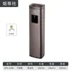 Pilar cenicero de acero inoxidable GPX-129 estilo europeo para colillas de cigarrillos Contenedor vertical para desechar colillas de cigarrillos para exteriores Cenicero de taza vertical para interiores