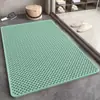 Alfombrilla de Piso para Baño, Alfombrilla Impermeable Antideslizante para Baño, Alfombrilla Anticaídas para Inodoro y Tina, Alfombrilla para Pies de Ducha de Hotel