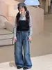 Jeans de Nuevo Estilo Otoñal para Niñas Mayores, Pantalones Vaqueros Casuales para Niños, Tendencia de Moda Elegante y Versátil