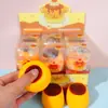 Juguete popular transfronterizo de plastilina tipo pudín, squishy para alivio del estrés, juguete squishy realista de frutas y verduras para alivio del estrés, venta al por mayor