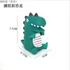Adornos Decoración de Pastel Maestro Dinosaurio Tyrannosaurus Rex Monstruo Dibujos Animados Mori Accesorios para Hornear Cumpleaños Infantil Enchufable