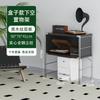 Gabinete de Revista abatible estilo tronco Gabinete lateral para sala de estar Estante de almacenamiento estilo japonés Librero Gabinete tipo cubo Almacenamiento para el hogar Gabinete de almacenamiento nórdico