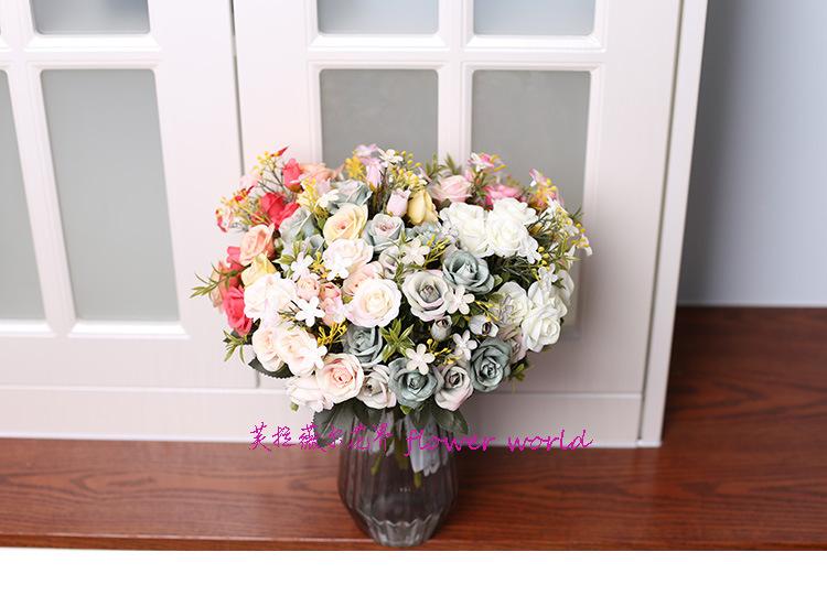 仿真婚礼现场绢花