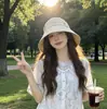 Boné de Pato xadrez clássico versátil da moda para mulheres, adequado para primavera e outono, estilo de rua retrô, chapéu de pescador que afina o rosto, cobre o rosto