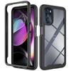 Adecuatable para el extranjero para teléfono móvil Motorola Moto G 5G 2022 funda a prueba de tres cubiertas superior e inferior funda protectora anticaídas