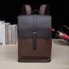 Mochila Nova dos Homens Estilo Coreano Masculino Mochila de Viagem ao Ar Livre Mochila Masculina Grande Capacidade Trendy Estudante Crazy Horse Leather
