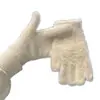 Luvas de Ciclismo Quentes com Forro de Fleece Fofinho Luvas de Lã Pelúcia Tricotadas para Outono e Inverno Estudantes Femininas Cinco Dedos Fabricante