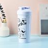 Fábrica en stock gran capacidad 1300ML vaso para batido fitness vaso para batido de proteína en polvo vaso de agua con escala vaso de plástico
