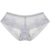 Otoño e Invierno Ropa Interior de Cintura Baja para Mujer Ropa Interior de Encaje Cadera Calzones para Mujer de Color Sólido Europeos y Americanos Ropa Interior Linda Sexy