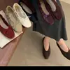 Zapatos Mary Jane de Lazo Suave First Encounter Season para Mujer 2026 Verano-Otoño Nuevos Zapatos Elegantes para el Trabajo y la Noche para Combinar con Faldas