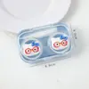 Gafas Conejo Estuche para Lentes de Contacto Caja de Almacenamiento de Gafas de Dibujos Animados Linda para Niñas Portátil Estuche de Lentes de Contacto de Alto Valor