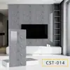 Tablero de aluminio-plástico autoadhesivo pegatinas de pared habitación en blanco pared de cemento papel tapiz especial sin formaldehído adhesivo fuerte pegatinas de pared imitación mármol