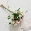 Ramo de novia de boda de estilo coreano, línea de flores al por mayor, hecho a mano, de color lila, para hotel