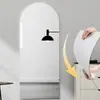 Espejo Suave de Acrílico Montado en la Pared Autoadhesivo Espejo de Cuerpo Entero para Uso Doméstico, Espejo con Fijación Adhesiva, Espejo Montado en la Pared sin Taladrar
