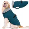Abrigo de algodón para perro más vendido de Amazon transfronterizo, chaqueta de algodón para perro con forro polar, abrigo de algodón engrosado para otoño e invierno, abrigo de algodón impermeable para Golden Retrievers y Bulldogs Franceses